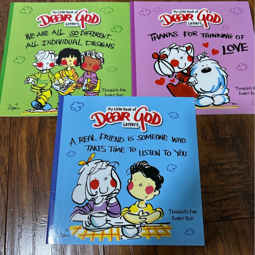 📘 My Little Book of Dear God – Children’s Inspirational Books (Set of 3)
